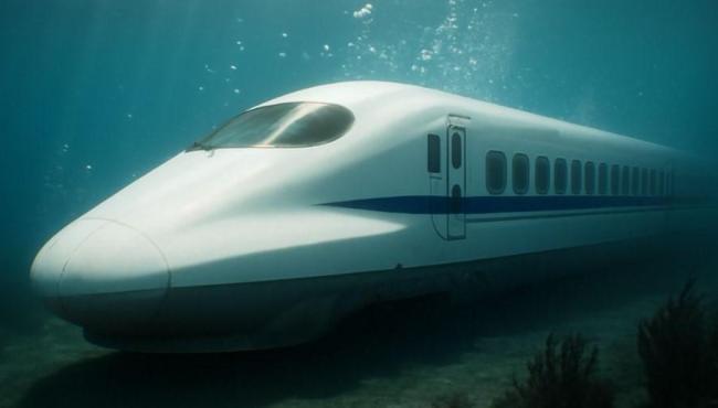 Trem-bala submarino promete cruzar continentes em alta velocidade