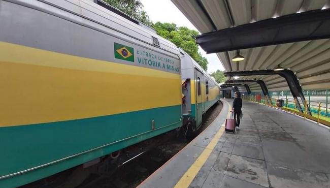 Trem de passageiros Vitória–Minas volta a circular neste domingo (7)