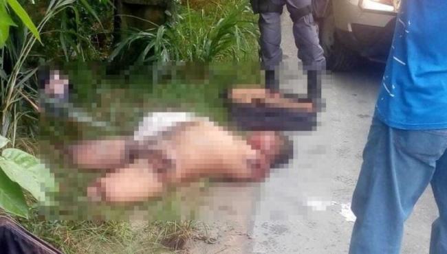 Três malas são encontradas com um corpo esquartejado e um bilhete no peito