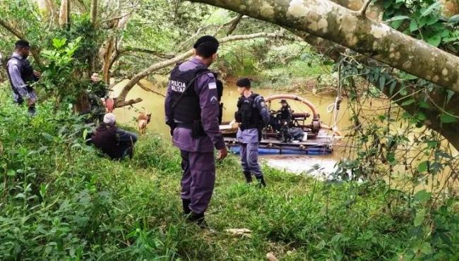 Três pessoas são presas em flagrados extraindo ouro em rio do ES