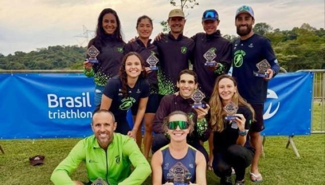Triatletas do Espírito Santo conquistam medalhas no Campeonato Brasileiro da modalidade