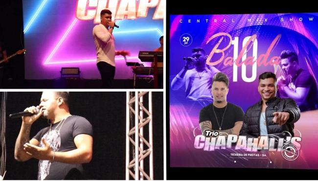Trio Chapahall’s ganha processo contra dupla de empresários: a multa é de R$ 1.000 a cada menção da marca