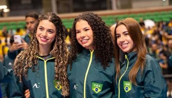 Trio de caratecas do Espírito Santo disputa Pan-Americano de karatê sênior
