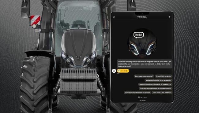 Valtra apresenta na Agrishow 2026 o “Talking Tractor”, máquina que interage com o produtor por voz e texto 