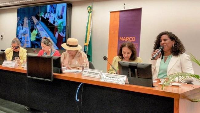 Vice-governadora do ES participa de debates sobre o Mês da Mulher, na Câmara do Deputados