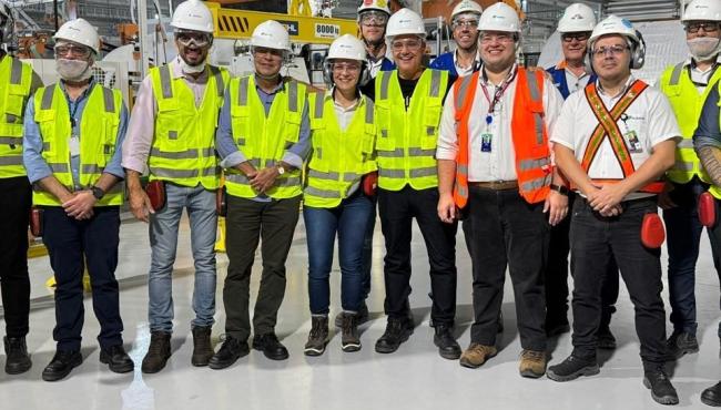 Vice-Governadoria e Sedes visitam nova fábrica de papel tissue da Suzano em Aracruz, ES