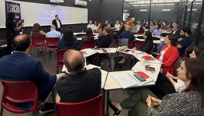 Workshop reúne lideranças para debater futuro da educação e valorização dos professores